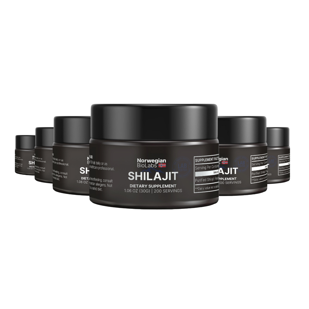 6x Norwegian BioLabs Shilajit │ 15% de réduction Tous les 6 mois